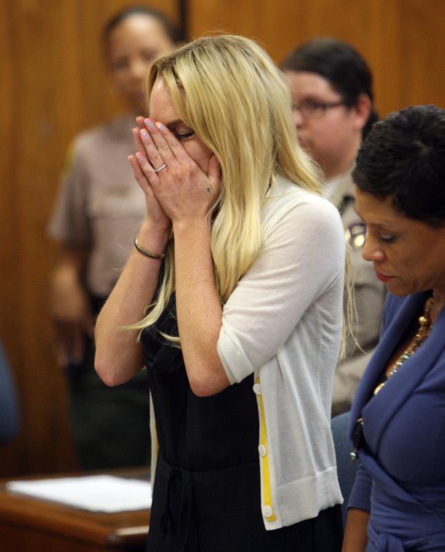 Lindsay-Lohan-sentenced-to-jail-time