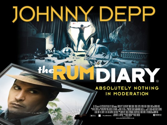 The RUm Diary Banner Poster