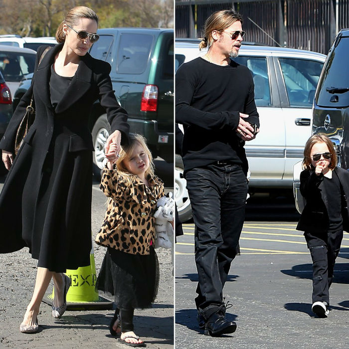 Angelina Jolie Brad Pitt Valentine Day Pictures w700