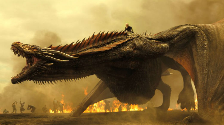 drogon and dany game of thrones featured w750