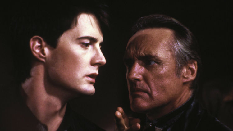 Blue Velvet 1986 Jeffrey Beaumont Kyle Mclachlan and Frank Booth Dennis Hopper w750