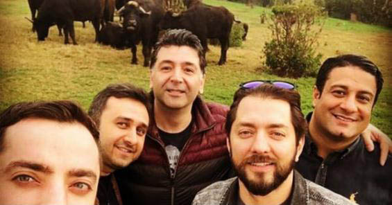 سلفی بهرام رادان گاویش اهواز