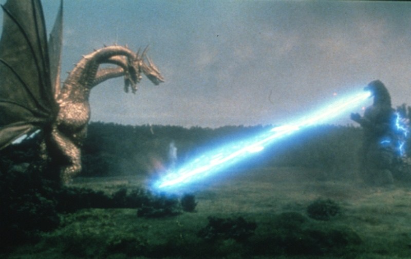 ۲- Godzilla Vs. King Ghidora
