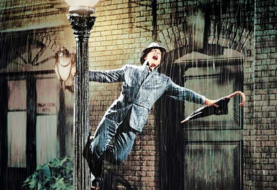 ۱- «آواز زیرباران» Singin in the Rain ۱۹۵۲