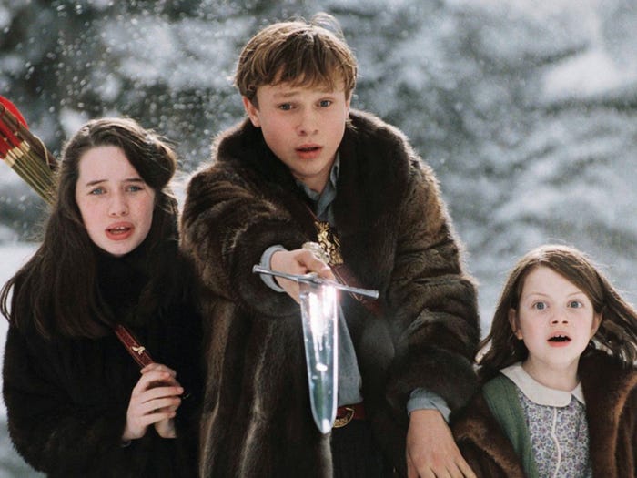 ۳- Chronicles of Narnia: The Lion, the Witch and the Wardrobe