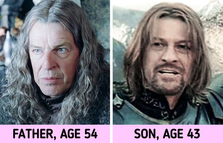 John Noble and Sean Bean — The Lord of the Rings: The Two Towers (Director’s Cut)